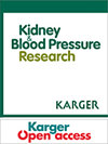KIDNEY & BLOOD PRESSURE RESEARCH杂志封面